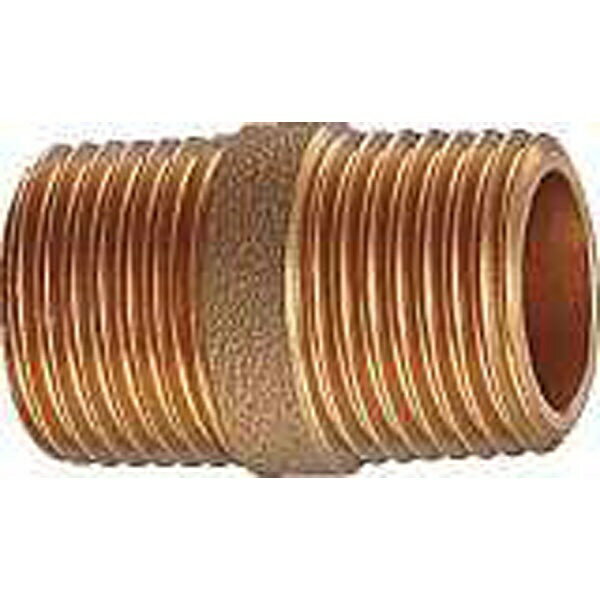 カクダイ｜KAKUDAI 6499-40 砲金丸ニップル 6499-40