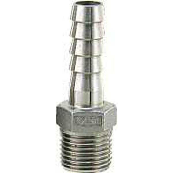 カクダイ｜KAKUDAI 6489-11/2×39 ステンレスホースニップル 6489-11/2x39