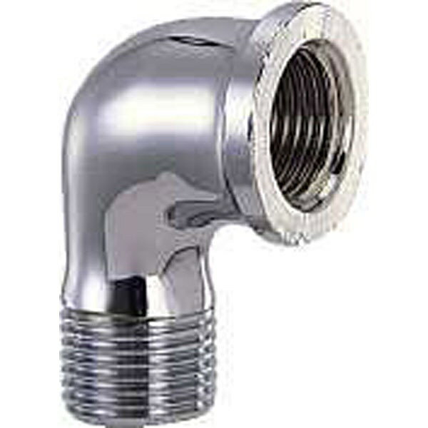 カクダイ｜KAKUDAI 6124A-20 ストリートエルボ（クローム） 6124A-20