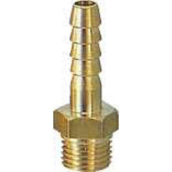 カクダイ｜KAKUDAI 6133-1/4×6.0 ホースニップル 6133-1/4x6.0