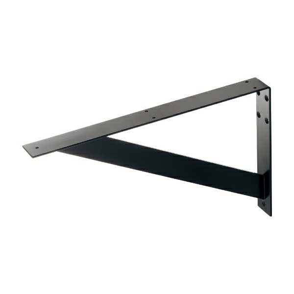 カクダイ｜KAKUDAI 250-002-D ブラケット 平鋼ツヤ消し黒 250-002-D