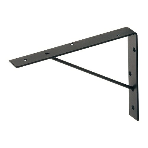 カクダイ｜KAKUDAI 250-007-D ブラケット 平鋼・ツヤ消し黒 250-007-D