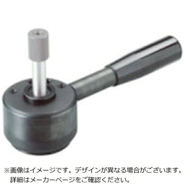 仕様■引込みクランプ(重荷重タイプ)材質／仕上げ■本体・クランプリング：SCM440 焼入焼戻 黒染め■レバー：S45C 焼入焼戻 黒染め■グリップ：フェノール樹脂 黒色