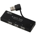 I[d@bOHM ELECTRIC PC-SH4PS1-K USB-Anu ubN [oXp[ /4|[g /USB2.0Ή]