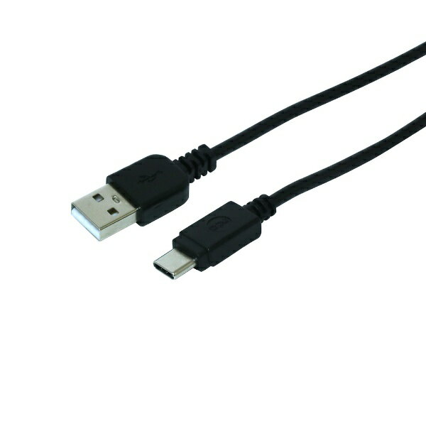 ナカバヤシ｜Nakabayashi USB-A ⇔ USB-Cケーブル [充電 /転送 /1.5m /USB2.0] ブラック SCC-SF15/BK [USB-A ⇔ USB-C]【rb_pcacc】