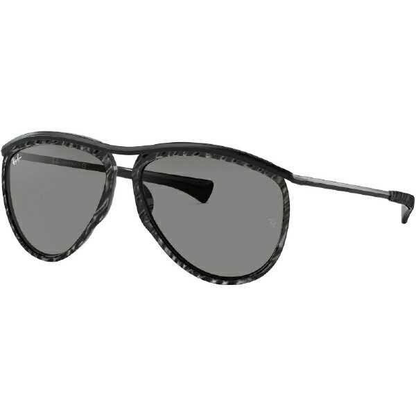 レイバン｜RayBan OLYMPIAN AVIATOR RB2219 1305B1 59mm リンクルドブラック/ダークグレークラシック