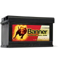 Banner Running Bull AGM 欧州車用バッテリー 80A/LN4 AGM-580-01 【メーカー直送・代金引換不可・時間指定・返品不可】