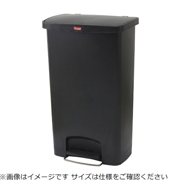 Dustbins - TRUST｜トラスト トラスト ステップオンコンテナ ワイド 30L 1306 ブラック ＜KTLN415＞