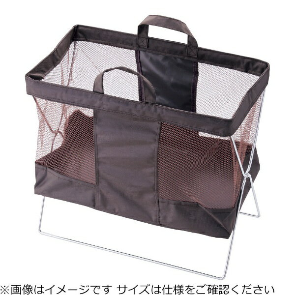 持ち運びに便利なハンドル付きの手荷物入れ■折りたたみ可能　使わない時は折りたたんで収納できます。■2サイズを用意　用途や設置場所などにあわせてお選びいただけます。　大：収納部サイズ 幅450mm×奥行250mm×高さ330mm　小：収納部サ...