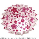 アヅミ産業|Azumi-sangyo 紙カップ ココケース 丸型 小花柄 8号深 ピンク(500枚入) <XAZ5211>