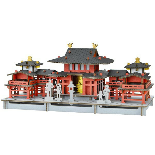 8×8cmのフィールドに小さなダンボールパーツをプスプスと差し込んでいくだけで立体的な建物や情景が誕生します。小さくてもクオリティーは本格派！