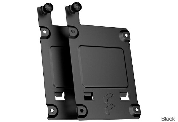 FRACTAL DESIGN｜フラクタルデザイン 〔SSDブラケット〕 SSD Tray kit - Type B (2個) ブラック FD-A-BRKT-001