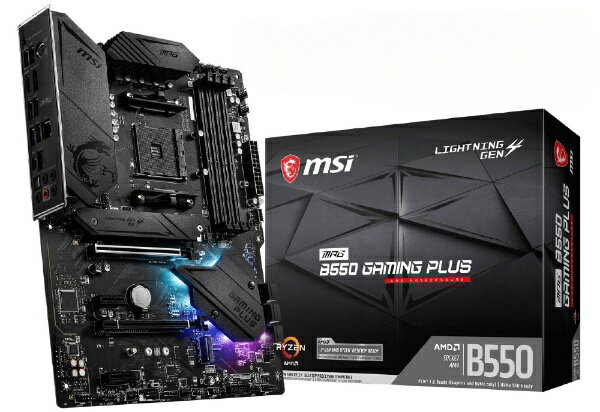 MSI｜エムエスアイ ゲーミングマザーボード MPG B550 GAMING PLUS ATX
