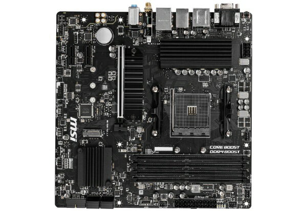 �ڥ���ȥ꡼�Ǻ���2���ݥ�����������1/20�ޤǡ� MSI�å��२������ �ޥ����ܡ��� B550M PRO-VDH WIFI [MicroATX]