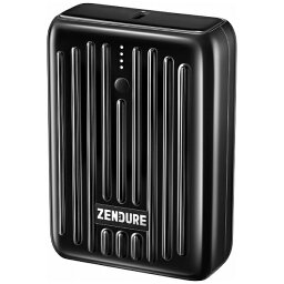 ZENDURE｜ゼンデュア SUPER Mini モバイルバッテリー ブラック ZDSM10PD-B [USB Power Delivery対応 /2ポート]