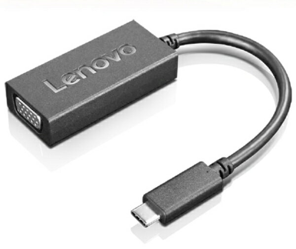 LENOVO｜レノボジャパン 映像変換アダプタ [USB-C オス→メス VGA] 4X90M42956