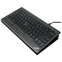 レノボジャパン｜Lenovo キーボード ThinkPad トラックポイント(英語配列) 0B47190 [USB /有線]