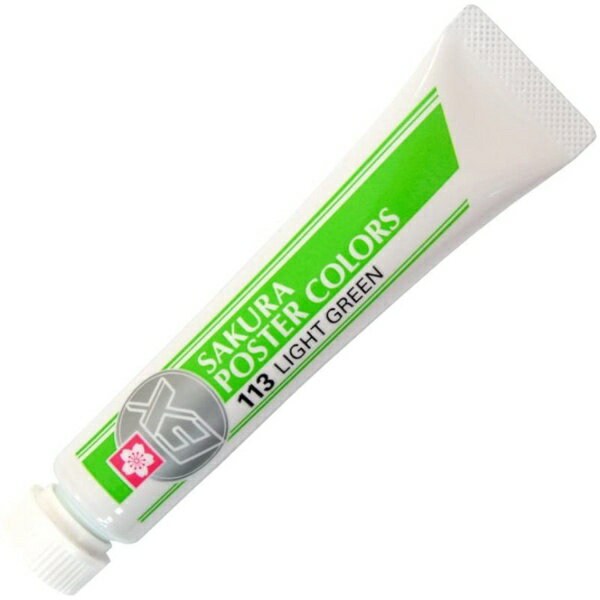 サクラクレパス｜SAKURA COLOR PRODUCT 絵具 12ml ポスターカラーEX ライトグリーン PEW#113