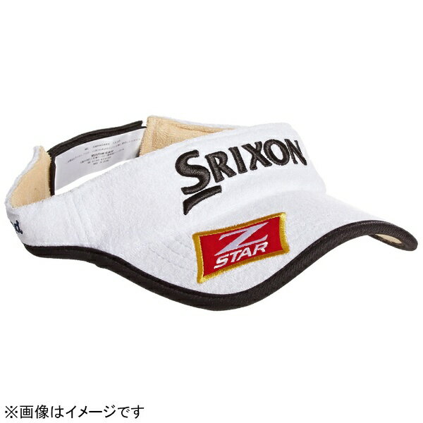 ダンロップ｜DUNLOP メンズ ゴルフバイザー SRIXON スリクソン SX パイルバイザー(フリーサイズ/ホワイト)SMH4349X