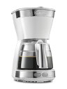 ドリップコーヒーメーカー デロンギ ホワイト アクティブシリーズ ICM12011J-W