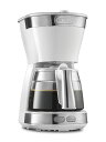 デロンギ｜Delonghi ドリップコーヒーメーカー アクティブ シリーズ トゥルーホワイト ICM ...