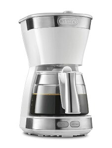 デロンギ　Delonghi ドリップコーヒーメーカー アクティブ シリーズ トゥルーホワイト ICM12011J-W