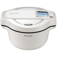 シャープ SHARP 水なし自動調理鍋 HEALSIO(ヘルシオ)ホットクック ホワイト系 KN-HW16FW