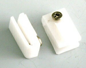 エス・エス興商 網戸-100 偏芯ガイド2個入 シルバー 00893029-001