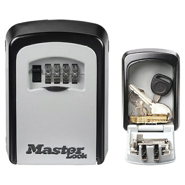 マスターロック｜Master Lock 5401JAD ダイヤル式キーセーフ 取付式 ブラック 00850122-001