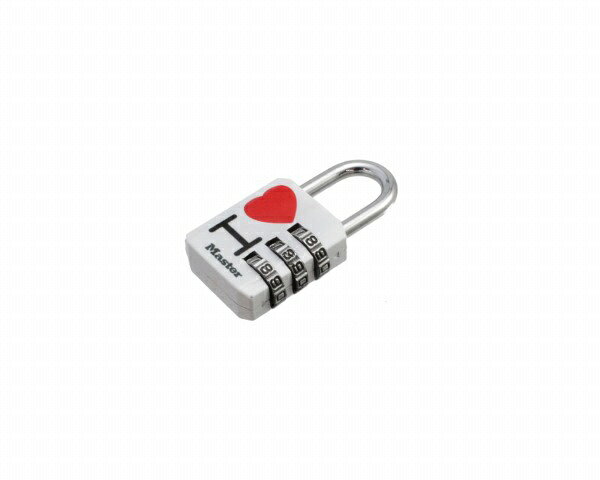 マスターロック｜Master Lock 1509EURDLOV ナンバー可変式プリントパターン南京錠 00850129-001