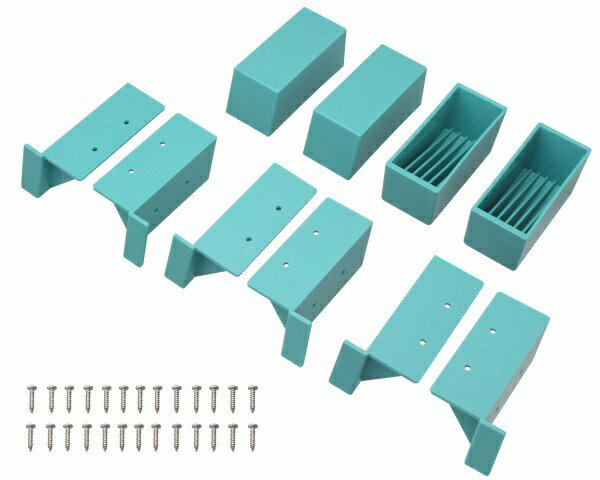 アイワ金属｜AIWA METALS AP-3007G 2x4立て掛けシェルフ ブルーグリーン 1組 00113588-001