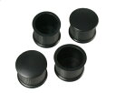 ハイロジック|HILOGIK A-025 脚キャップ 28mm 黒丸 4個入 00057025-001