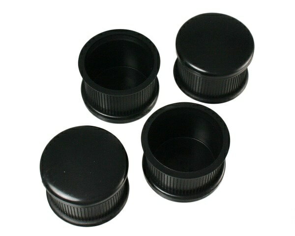 ハイロジック｜HILOGIK A-027 脚キャップ 36mm 黒丸 4個入 00057027-001