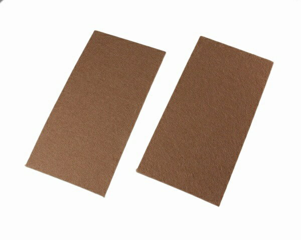 ハイロジック｜HILOGIK A-201 硬質フェルト茶70x140x2mm 2枚入 00057201-001