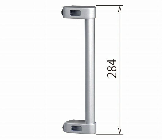 ハイロジック｜HILOGIK 仕切レール ロングパイプハンドル284mm MR-7L 00058435-001
