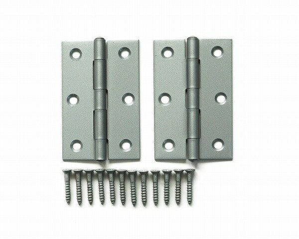 ハイロジック｜HILOGIK P-606 シルバー蝶番 76mm 2枚入 00071606-001