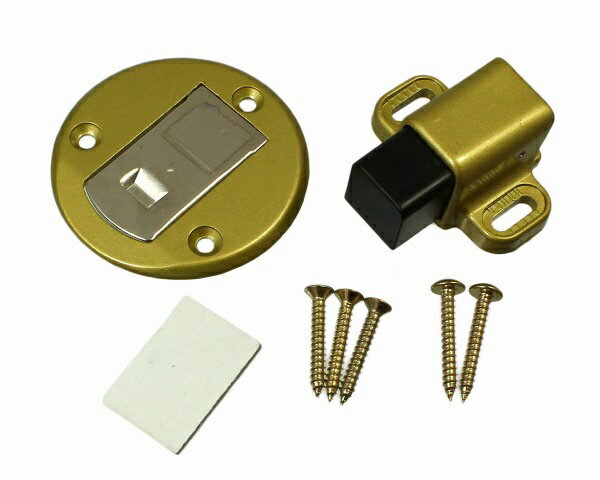 ドアストッパー・戸当たり・省エネ材質： 亜鉛ダイキャストキャッチ機能付でアオリ止め操作が立ったままできます。