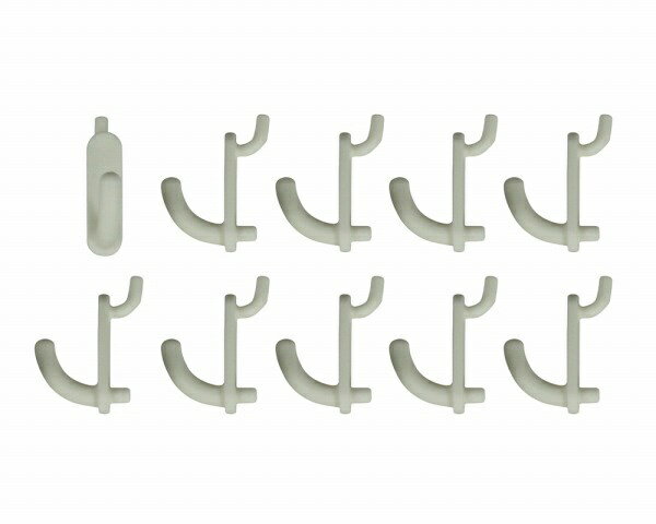 光｜HIKARI BPF-114 パンチングボード用樹脂フック白10個入 00869834-001