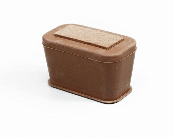 光｜HIKARI 9-FF-3157C フェルト付脚キャップ バラ 茶 00873208-001