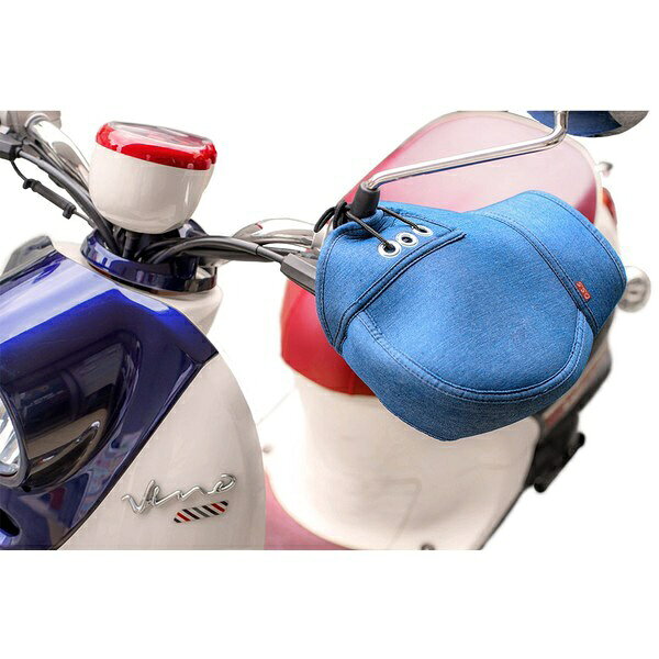 大阪繊維資材｜OSS バイク用　ネオプレーン防寒ハンドルカバー （おしゃれなデニム...