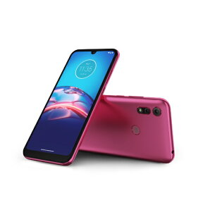 【国内正規品】 モトローラ｜Motorola moto e6s エレキピンク 6.1型・メモリ/ストレージ： 2GB/32GB nanoSIM x2 DSDVドコモ / au / ソフトバンクSIM対応 SIMフリースマートフォン【rbsp2107】