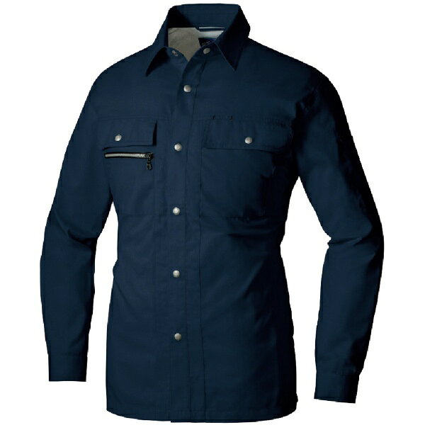 Work Clothes - アイトス｜AITOZ アイトス　長袖シャツ　ネイビー　L 3435-008-L