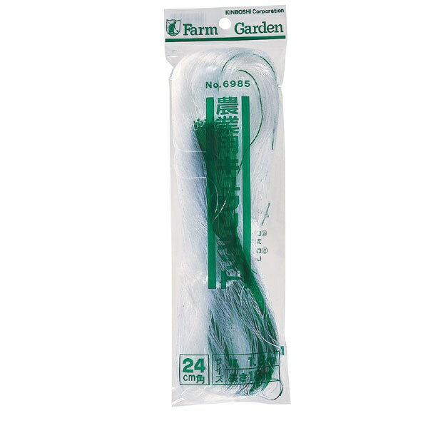 キンボシ｜KINBOSHI GS #6985農業用キュウリネット 1.8x18m 24cm角