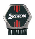 ダンロップ スリクソン｜DUNLOP SRIXON ブラシ付きマーカー スリクソン SRIXON(直径40mm×H6mm、小マーカー直径30mm/ブラック)GGF-25315【返品交換不可】