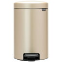 ブラバンシア｜Brabantia ブラバンシア ペダルビン 12L シャンパンゴールド 304446 