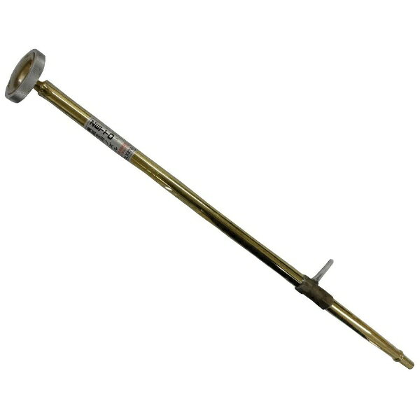 穴径:0.4mm、穴数:592個、水量:14?/分(0.2MPa)、最適ホース(内径):15mm 。全長:630mm、頭径(タテ×ヨコ):65mm×65mm。