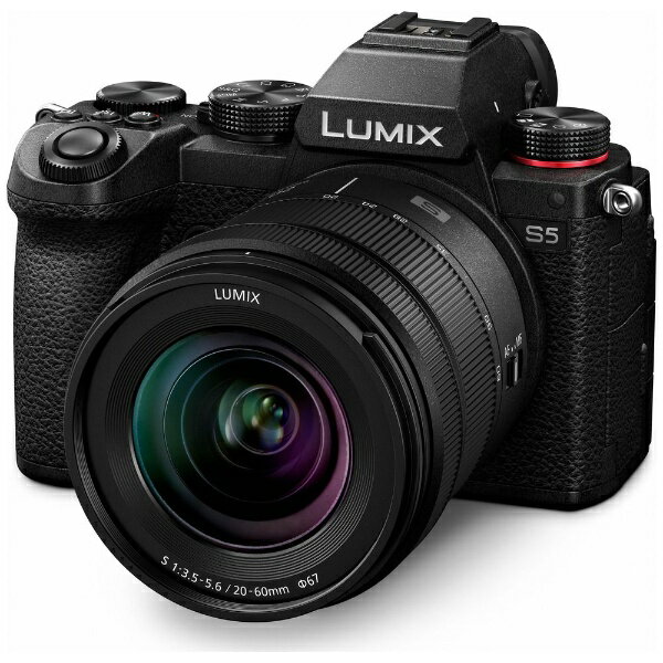 パナソニック｜Panasonic LUMIX S5 ミラーレス一眼カメラ 標準ズームレンズキット DC-S5K-K [ズームレ..