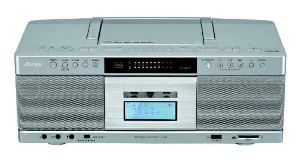 東芝｜TOSHIBA CDラジカセ シルバー TY-AK2(S) [ワイドFM対応