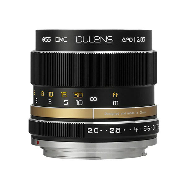 若明光学｜ジャクメイコウガク カメラレンズ 毒鏡 DULENS APO 85mm F2 ブラック D85APO_BK(F) [ニコンF]