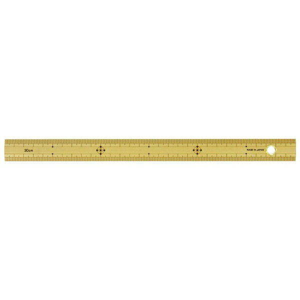 シンワ測定｜Shinwa Rules シンワ竹製ものさし 上下段1mm シンワ 71760